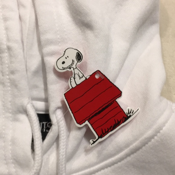 Cropped Peanuts Hoodie - Picture 5 of 6